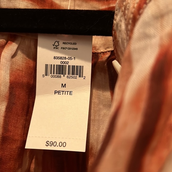 Banana Republic Zebra blouse - Picture 3 of 3